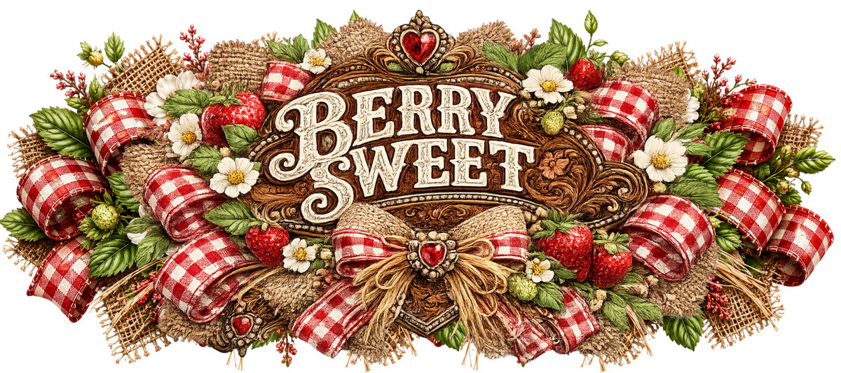 16 Oz Wrap- Berry Sweet Sign
