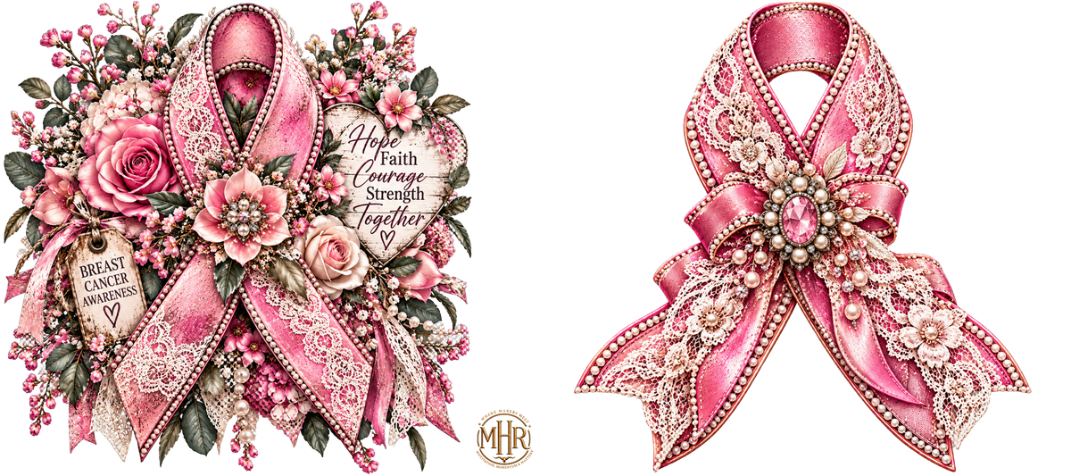 16 Oz Duo - Breast Cancer Awareness Ribbon