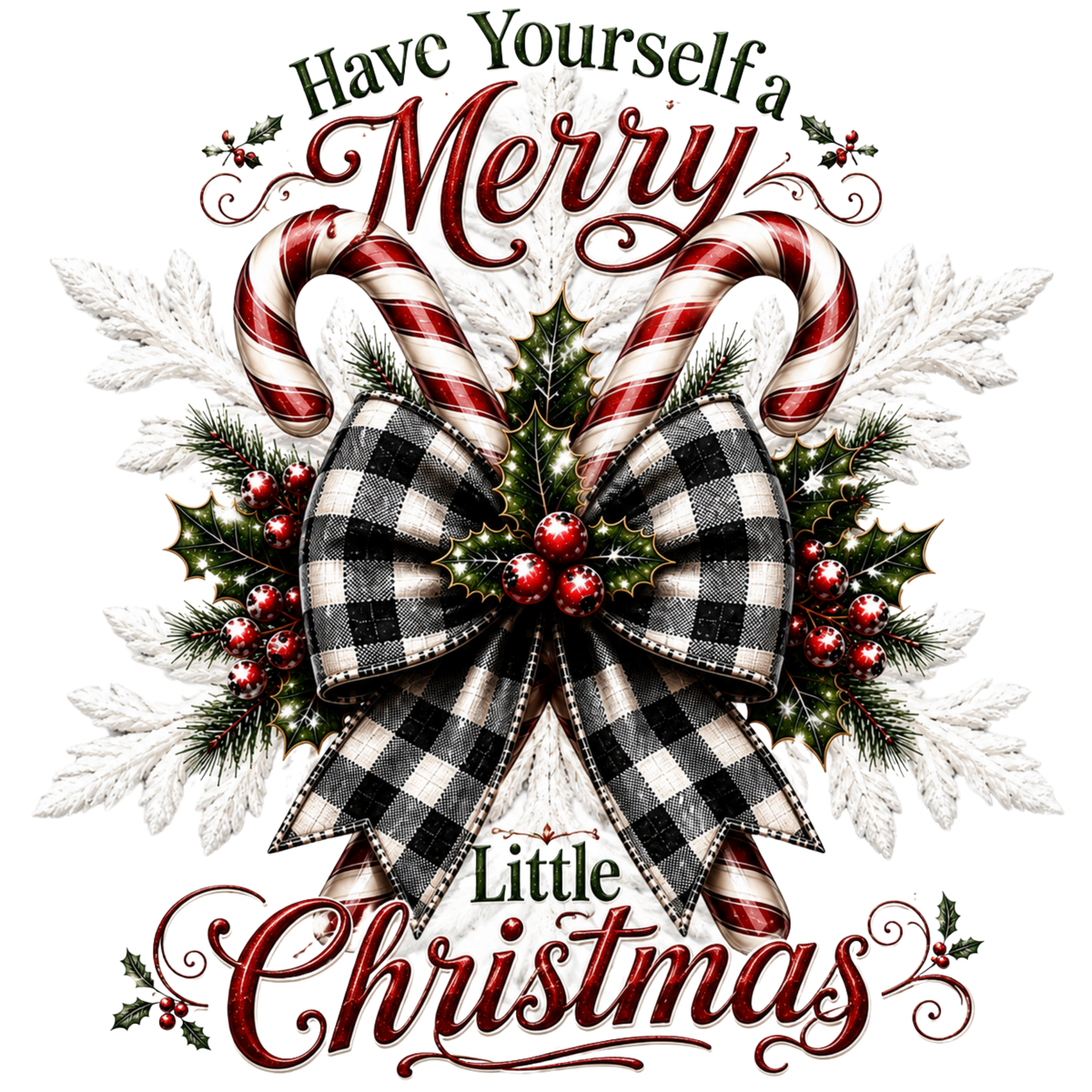 5 Inch - Merry Little Christmas-3