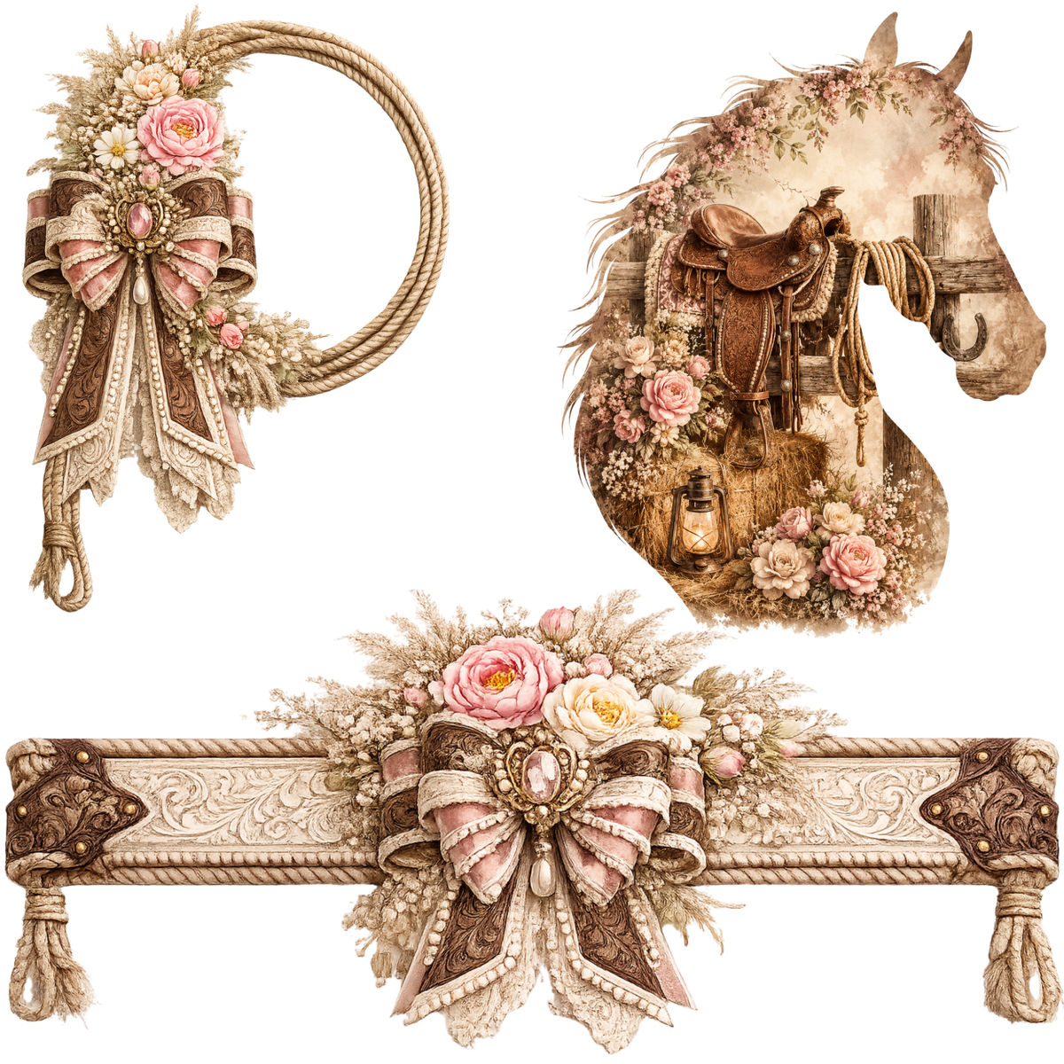 Element - Vintage Horse and Band - 25