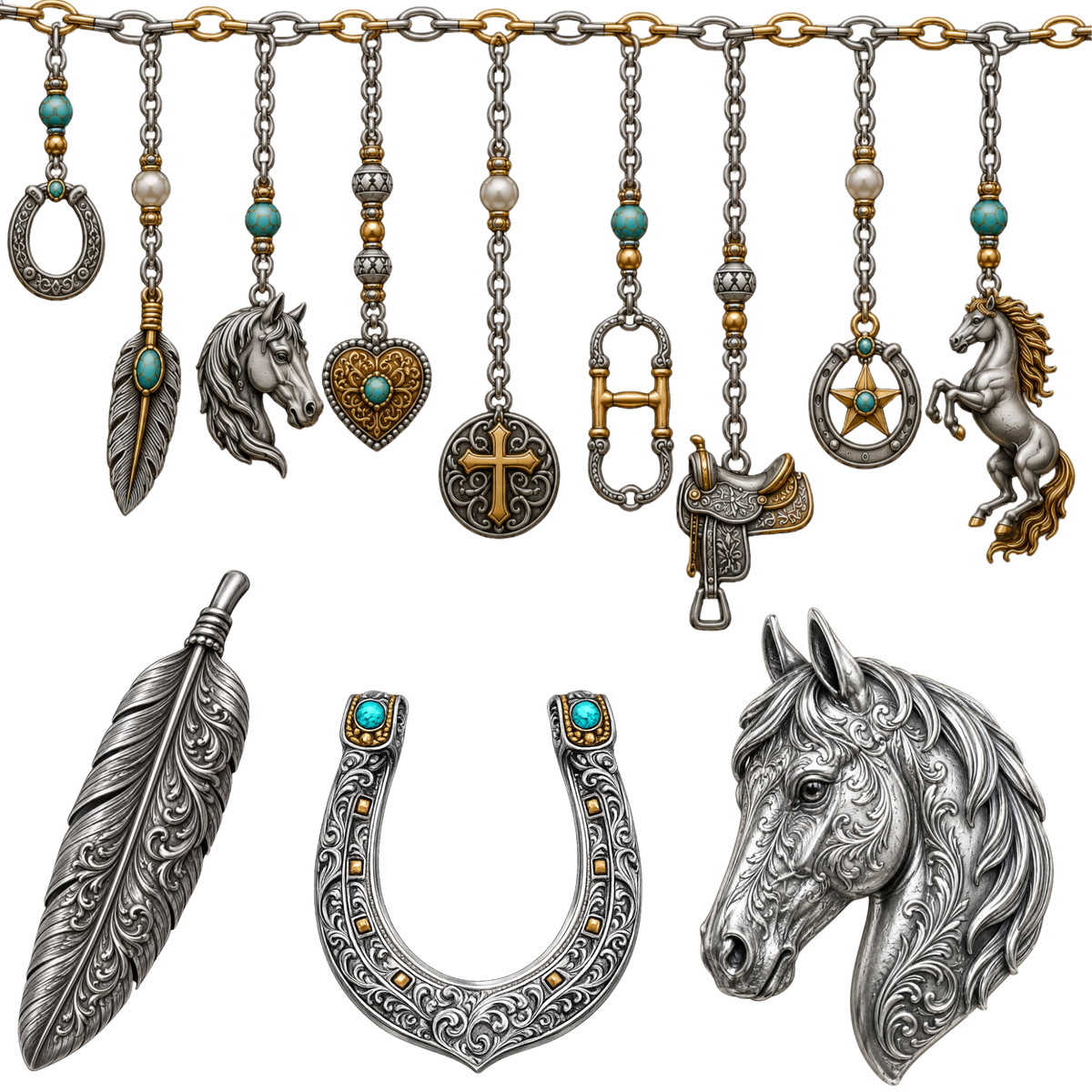 Element - Sterling Charms - 52