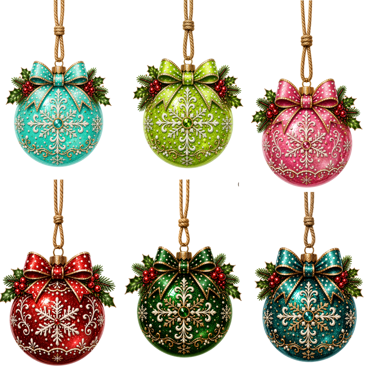 Element - Christmas Ornament Balls - 18