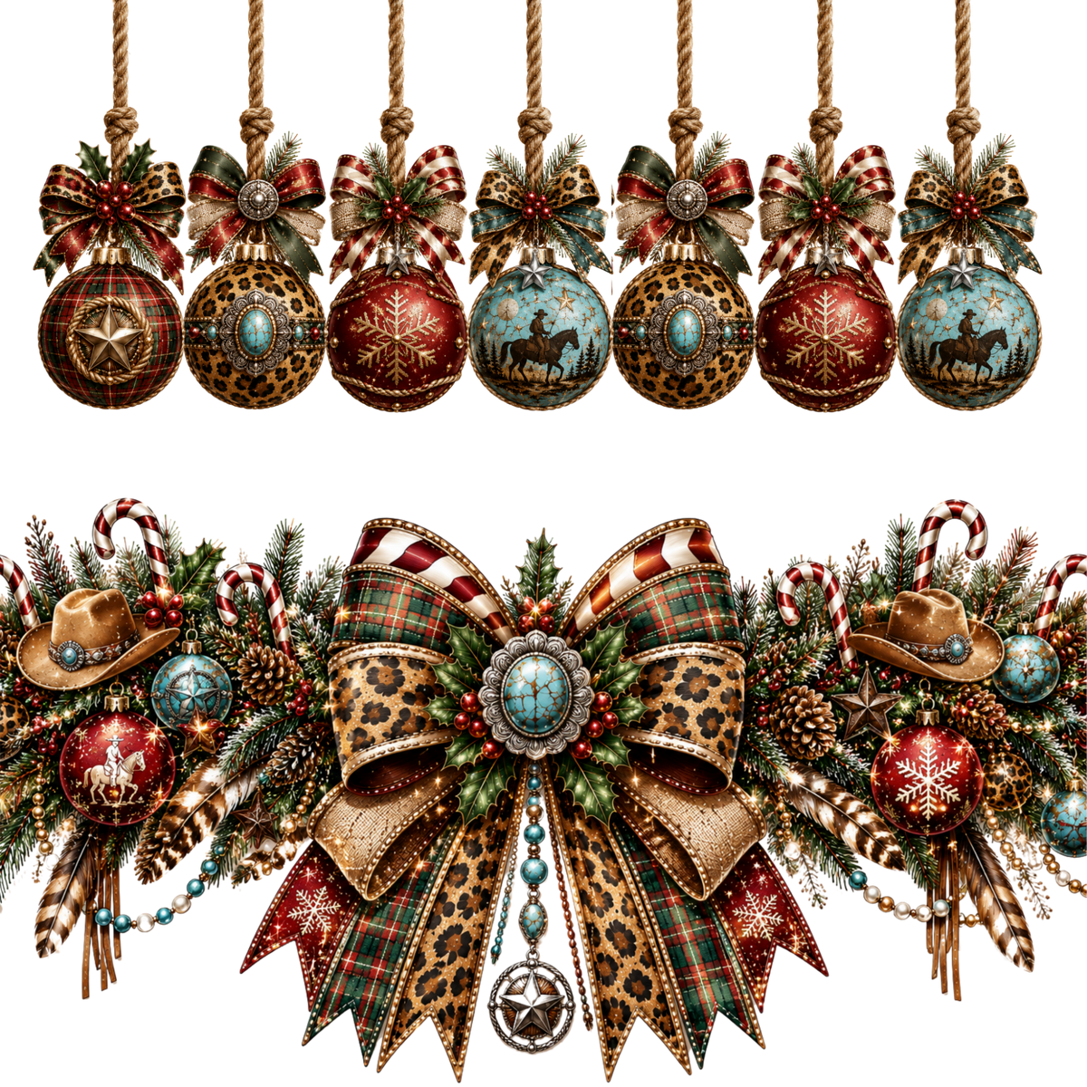 Element - Large Swag and Ornaments - 29