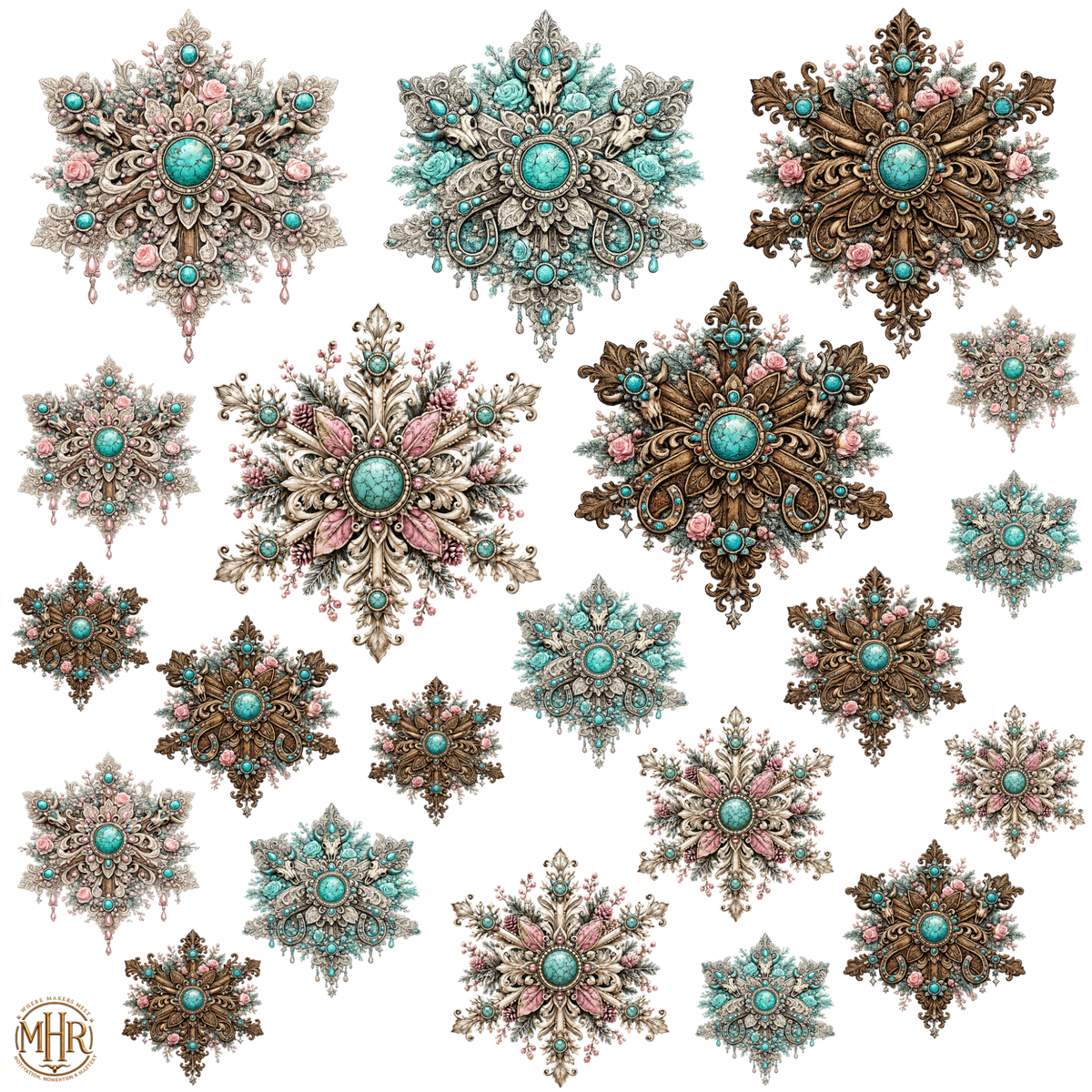 Element - Snowflakes Variety - 30