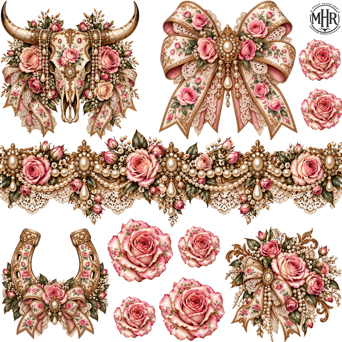 Element - Pink Vintage China Collection
