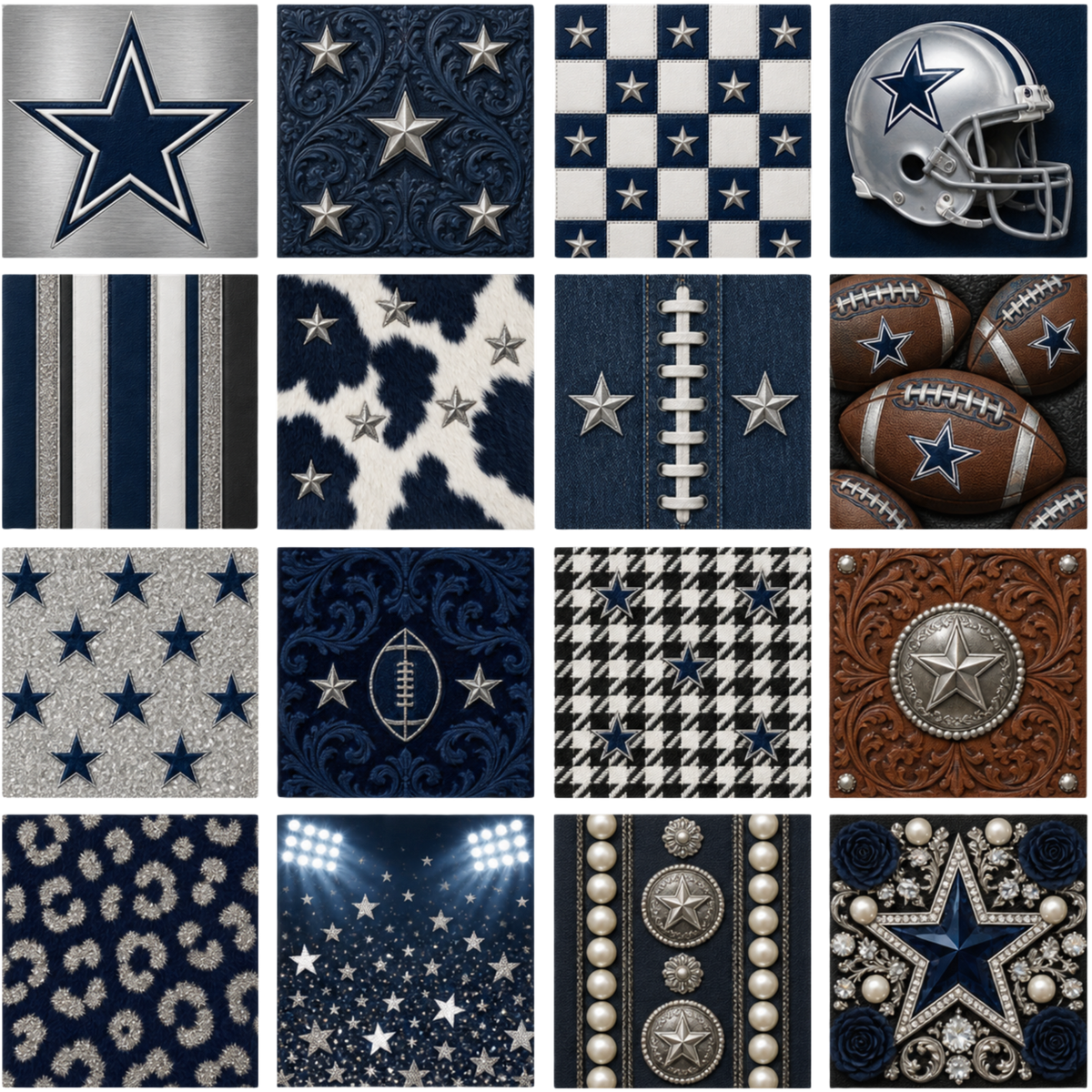 Element - Dallas Cowboy Patchwork