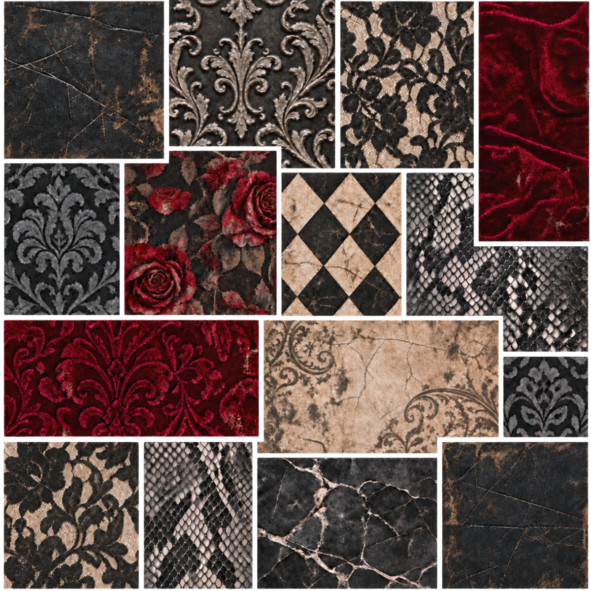 Element - Grunge Patchwork