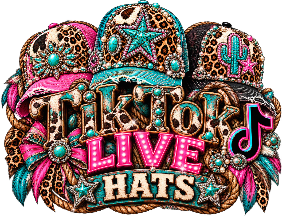 Tik Tok Live Custom Trucker Hat