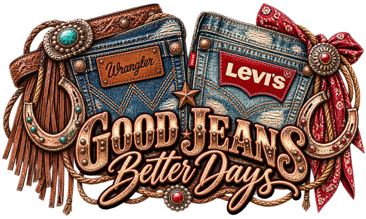 Good Jeans, Better Days - Trucker Hat DTF