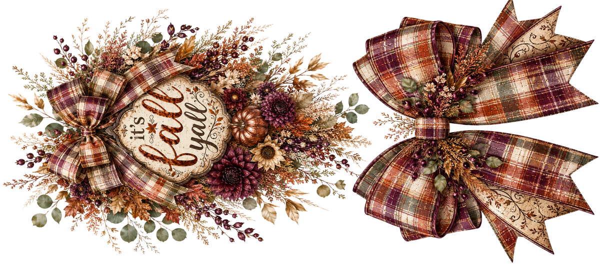 16 OZ Duo - Fall Y’all Plaid - 31