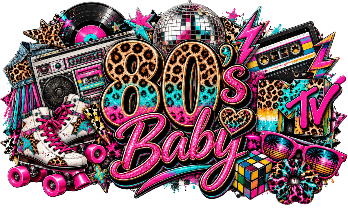 80’s Baby – Trucker Hat DTF