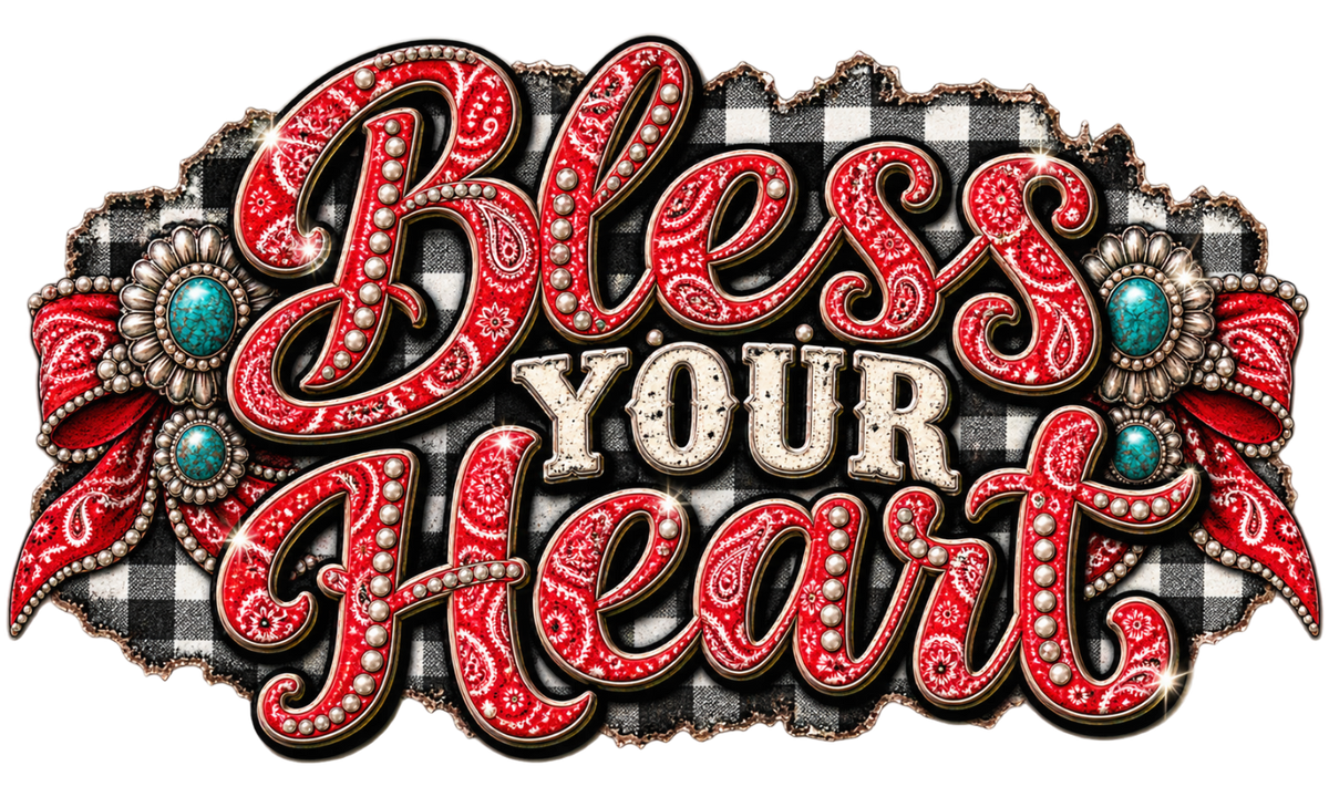 Bless Your Heart - Trucker Hat DTF