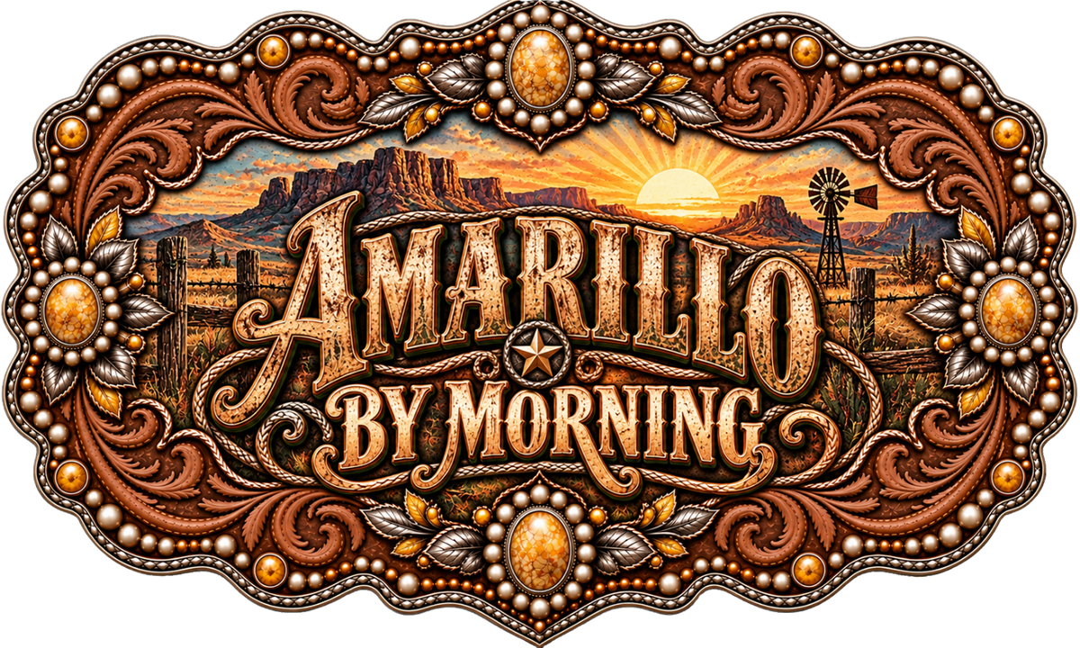 Amarillo by Morning - Trucker Hat DTF