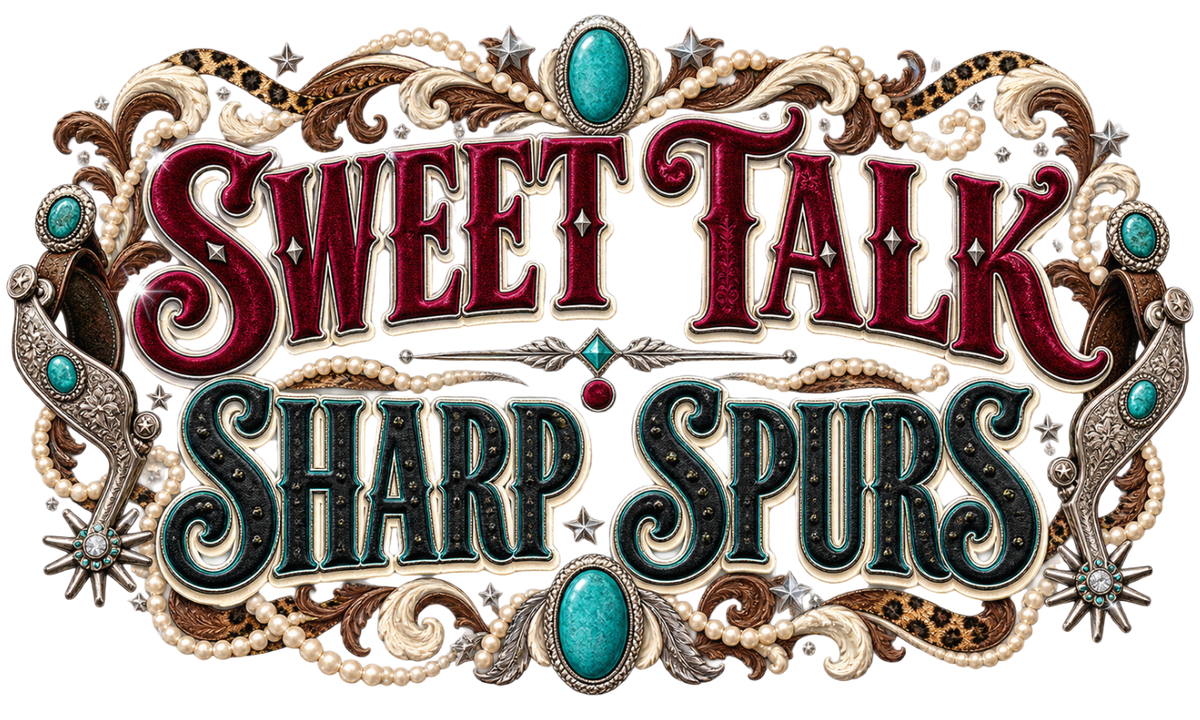 Sweet Talk, Sharp Spurs - Trucker Hat DTF