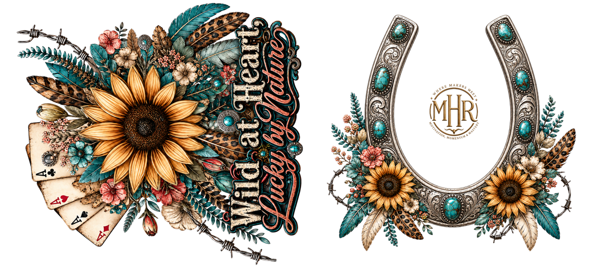 16 OZ Duo - Wild at Heart - Lucky by Nature