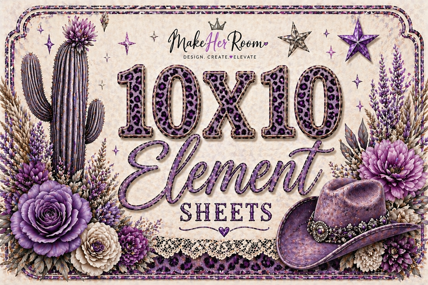 Studio Exclusive • 10x10 Element Sheets