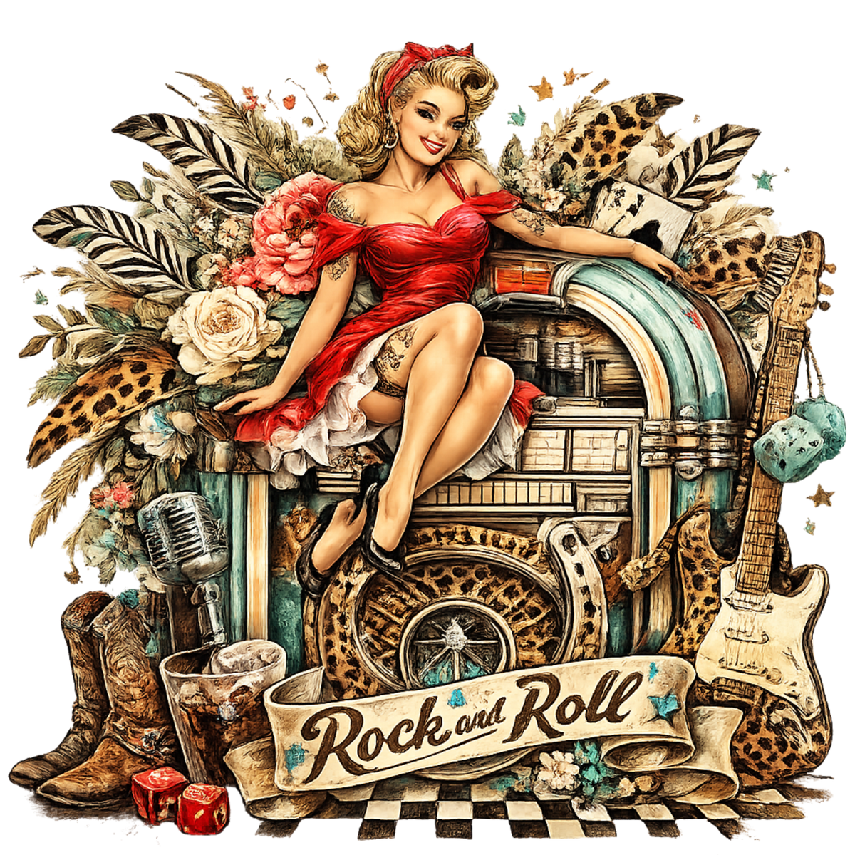 4 Inch - 50’s Jukebox - 2