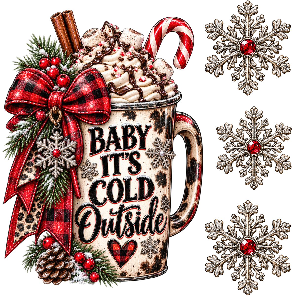 4 Inch - Baby it’s Cold Outside