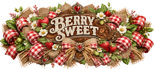 16 Oz Wrap- Berry Sweet Sign