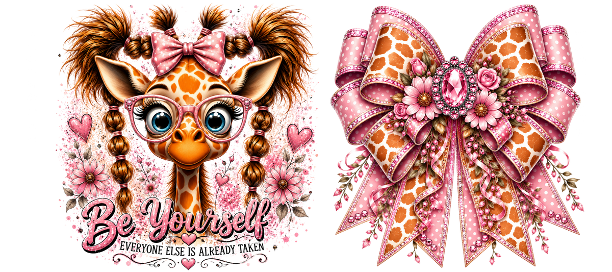 16 OZ Duo - Be Yourself Giraffe - 5