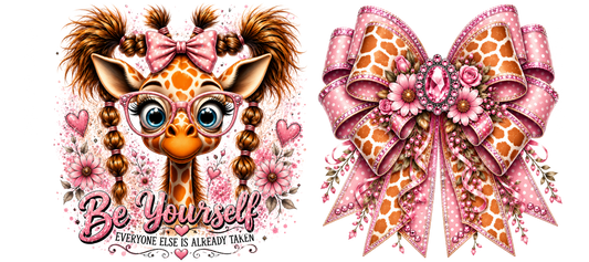 16 OZ Duo - Be Yourself Giraffe - 5