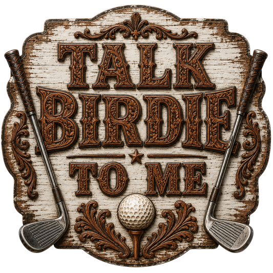 4” Decal- Birdie Golf