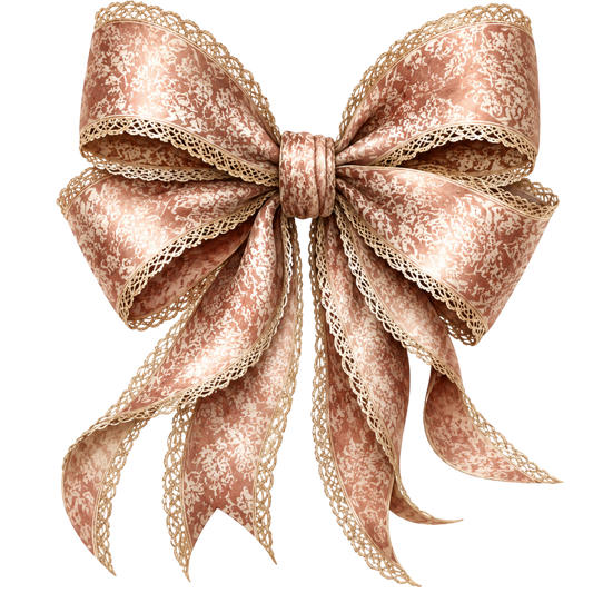 4 Inch Biw - Blush Pink - Floral