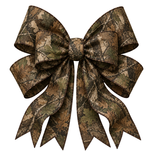 4 Inch Bow - Camo - 13