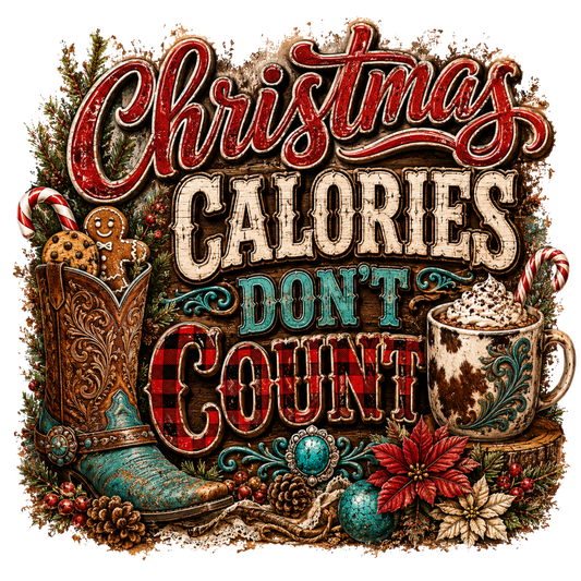 4 Inch - Christmas Calories - 2