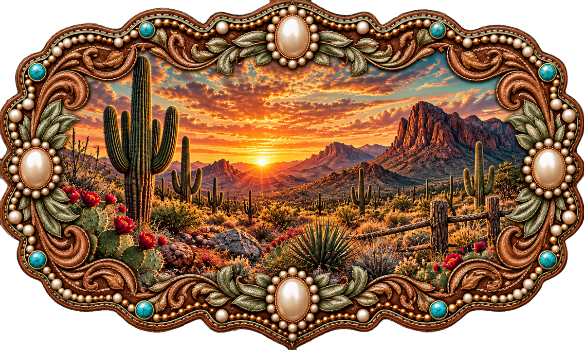 Desert Scent Tooled - Trucker Hat DTF
