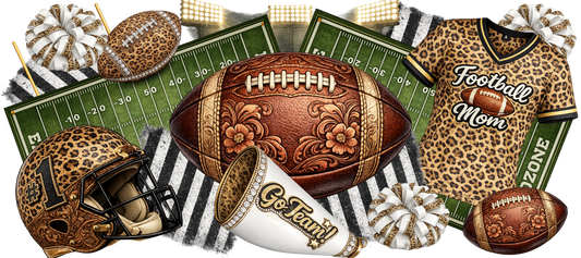 16 Oz Wrap - Football Mom -5