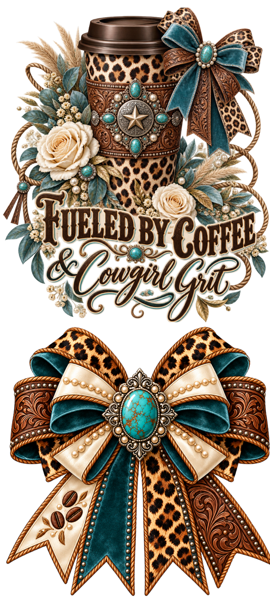 16 OZ Duo - Fueled by Coffee & Cowgirl Grit