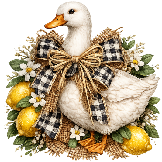 4” Decal - Goose w/ Lemons