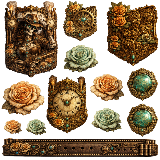 Element Sheet - Steampunk August Challenge - 42