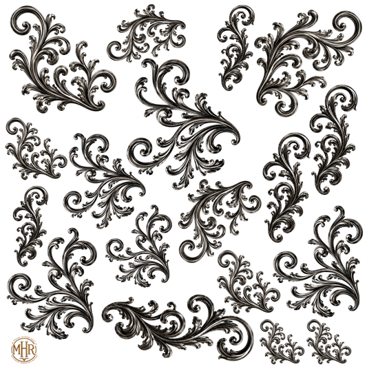 Element - Gunmetal Filigree - 24