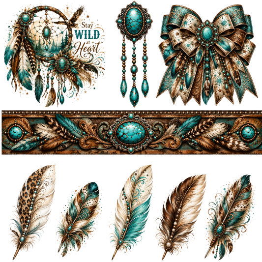 Element Sheet - Stay Wild Dreamcatcher - 48