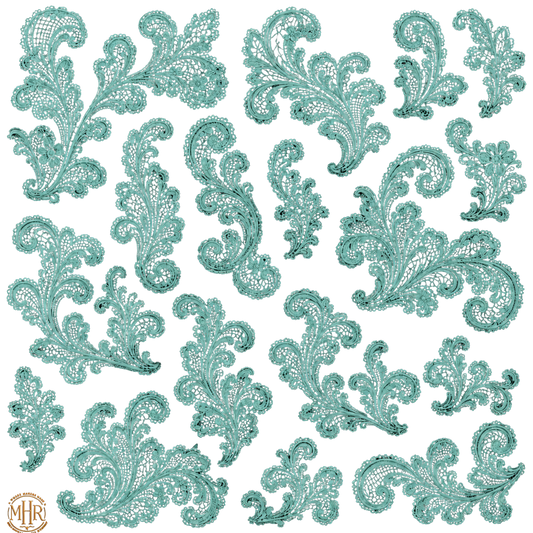 Element - Turquoise LACE Filigree