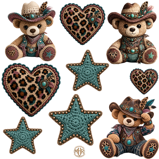 Element - Teddy Bears and Hearts and Stars
