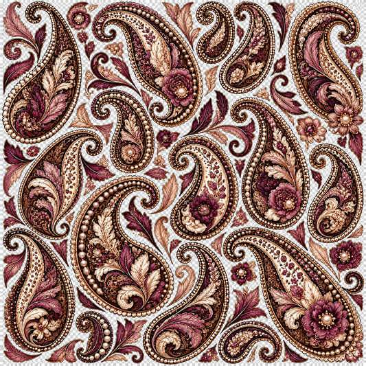 Element - Mauve/Plum Paisley
