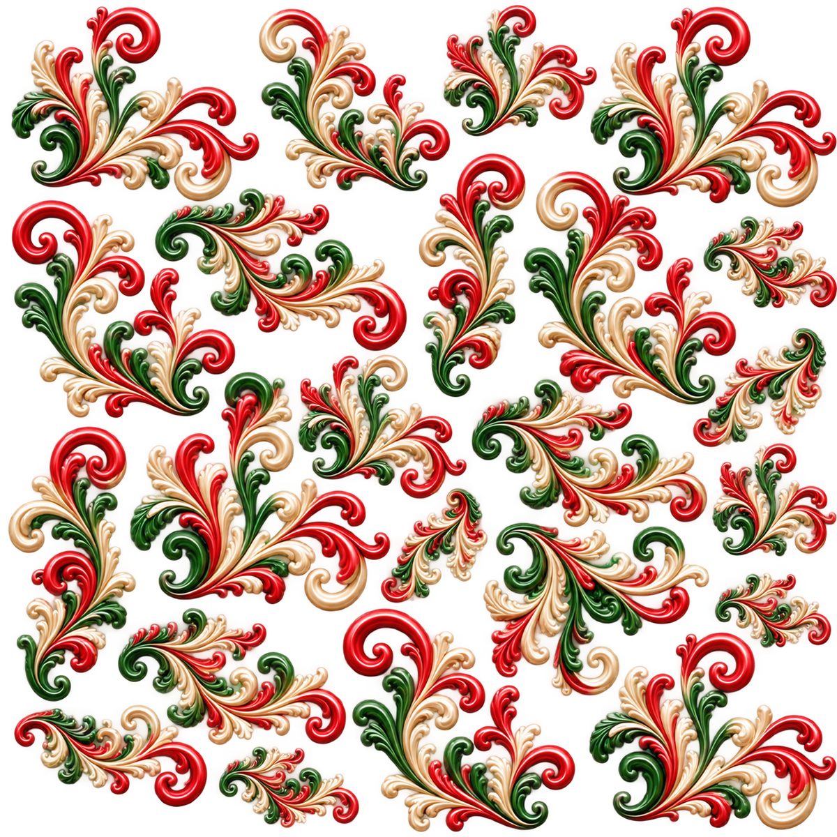 Element - Christmas Filigree