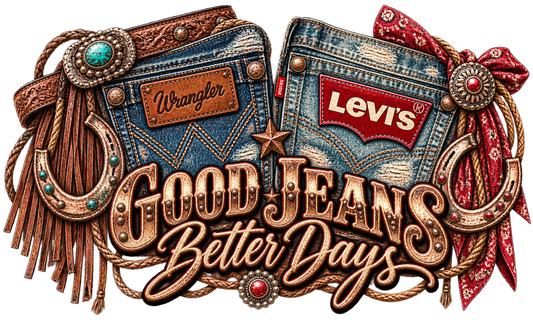 Good Jeans, Better Days - Trucker Hat DTF
