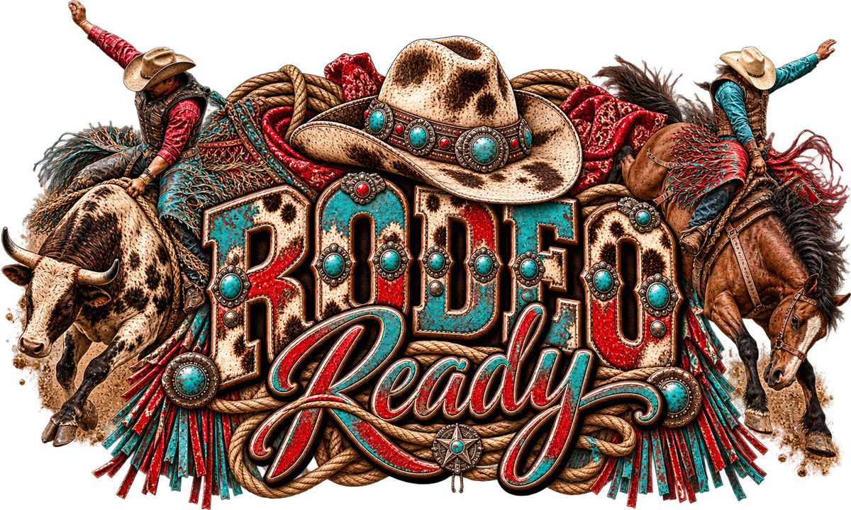 Rodeo Ready - Trucker Hat DTF