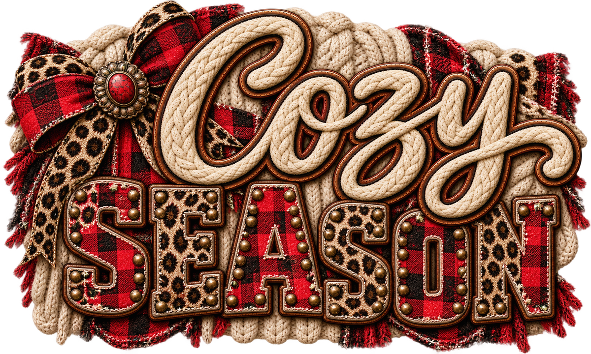 Cozy Season Red - Trucker Hat DTF