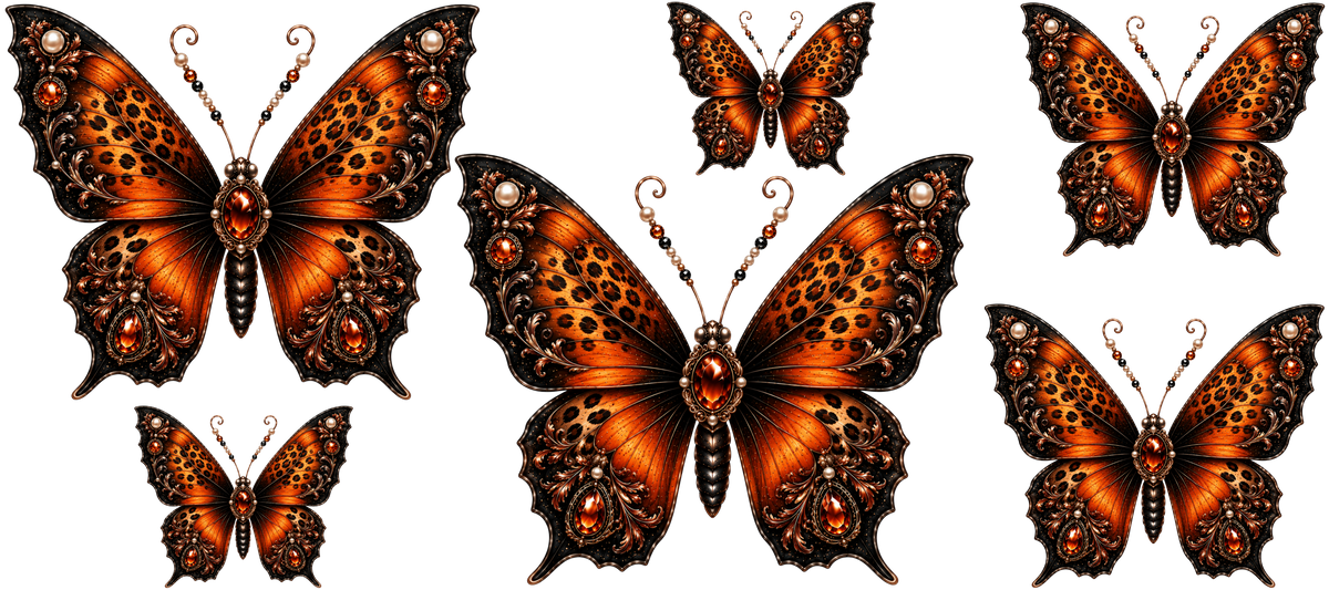 16 OZ - Monarch Butterflies - 17