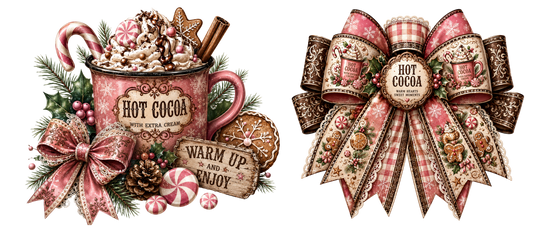 16 OZ Duo - Pink Hot Cocoa Mug - 15