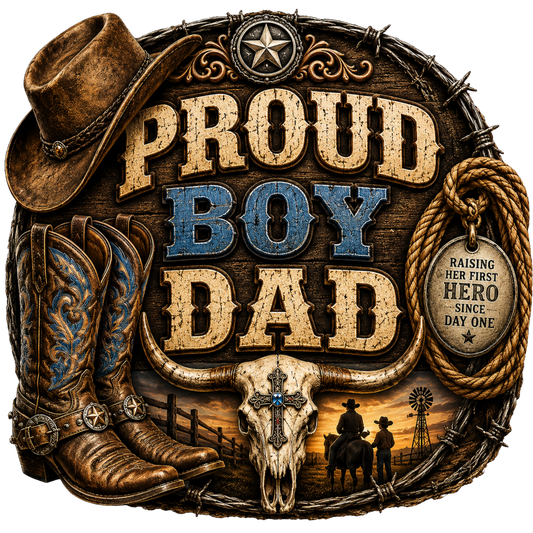 4” Decal - Proud Boy Dad