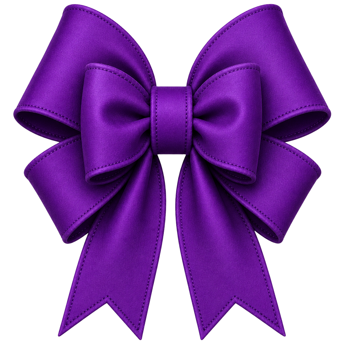 4” Bow - Solid Purple - 31