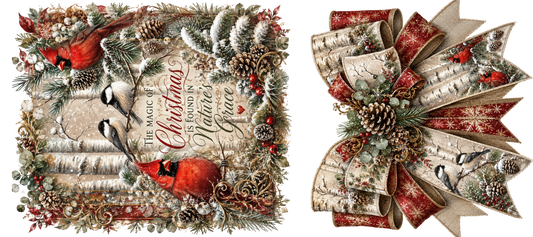 16 Oz Duo - Red Bird Christmas - 17