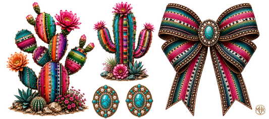 16 OZ DUO - Serape - Cactus