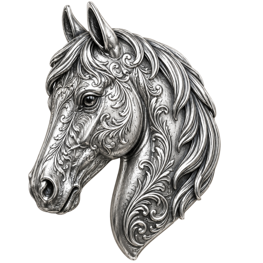 4 Inch - Sterling Horse - 31